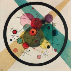 "Cercles dans un cercle" - Wassily Kandinsky - 1923